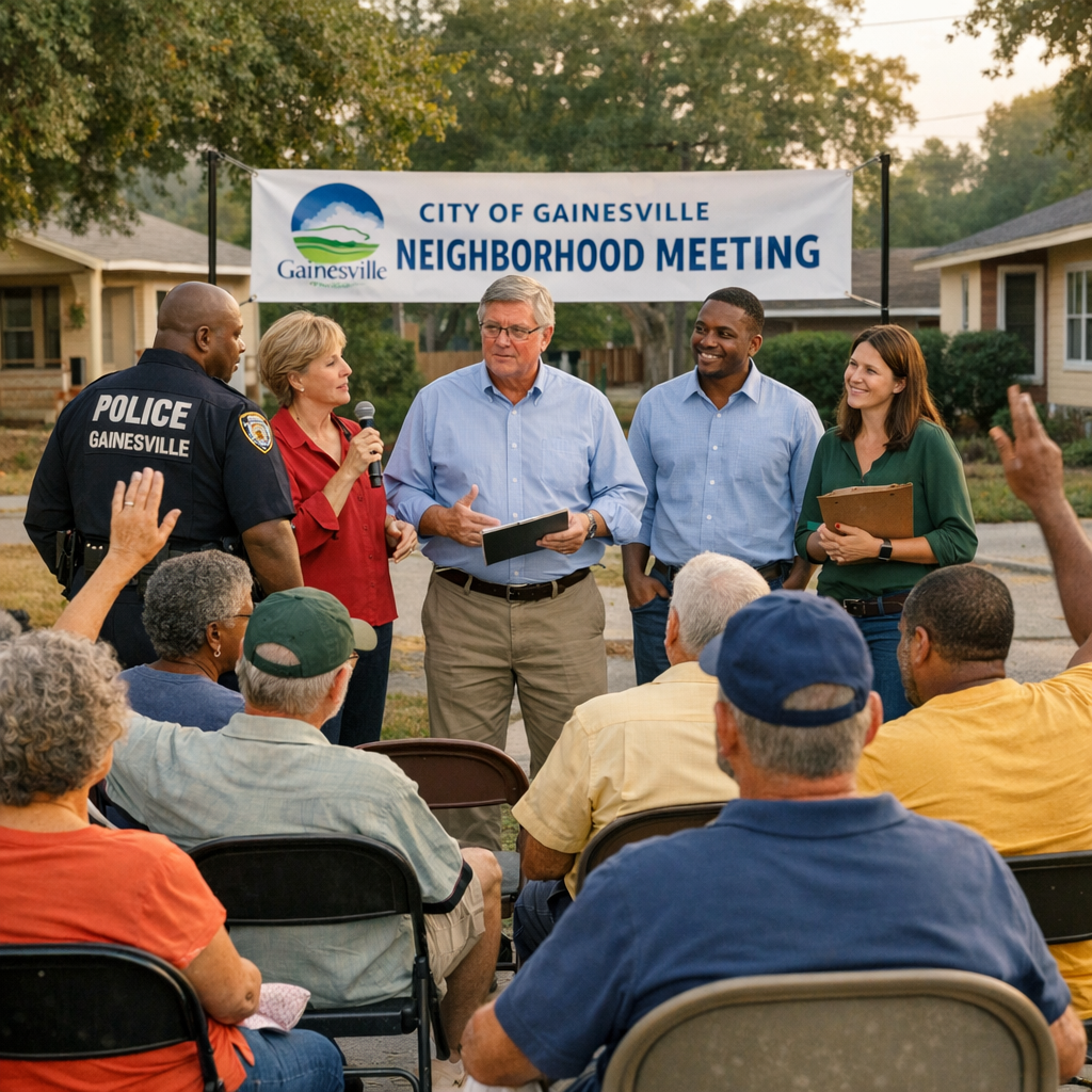 Gainesville’s Community F.I.R.S.T. Initiative: Strengthening Neighborhoods Through Direct Engagement