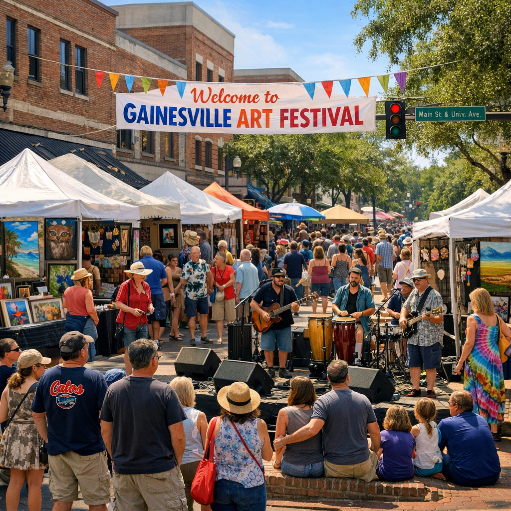 Gainesville’s Vibrant Arts and Culture Scene: A Year-Round Celebration