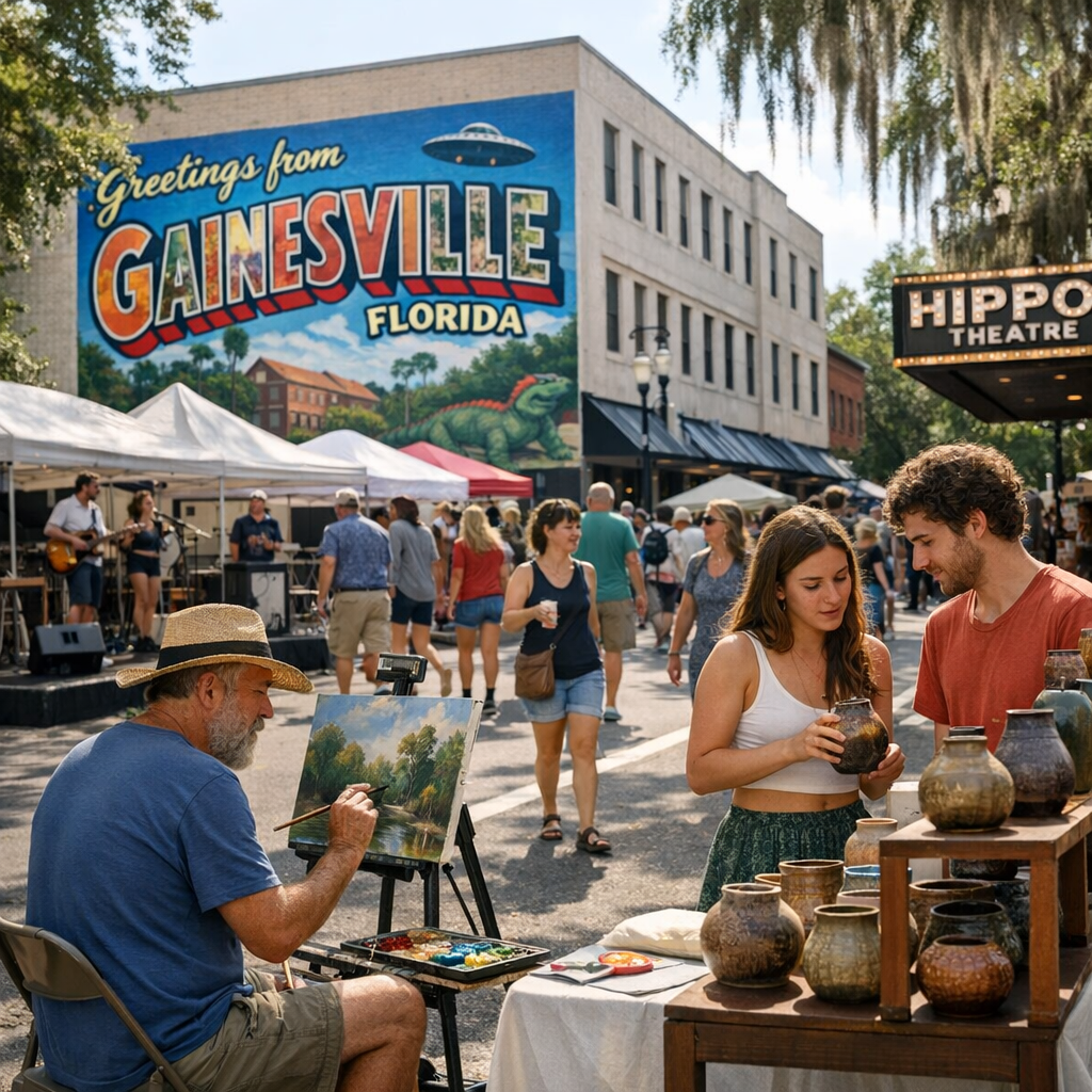 Exploring Gainesville’s Vibrant Arts and Culture Scene