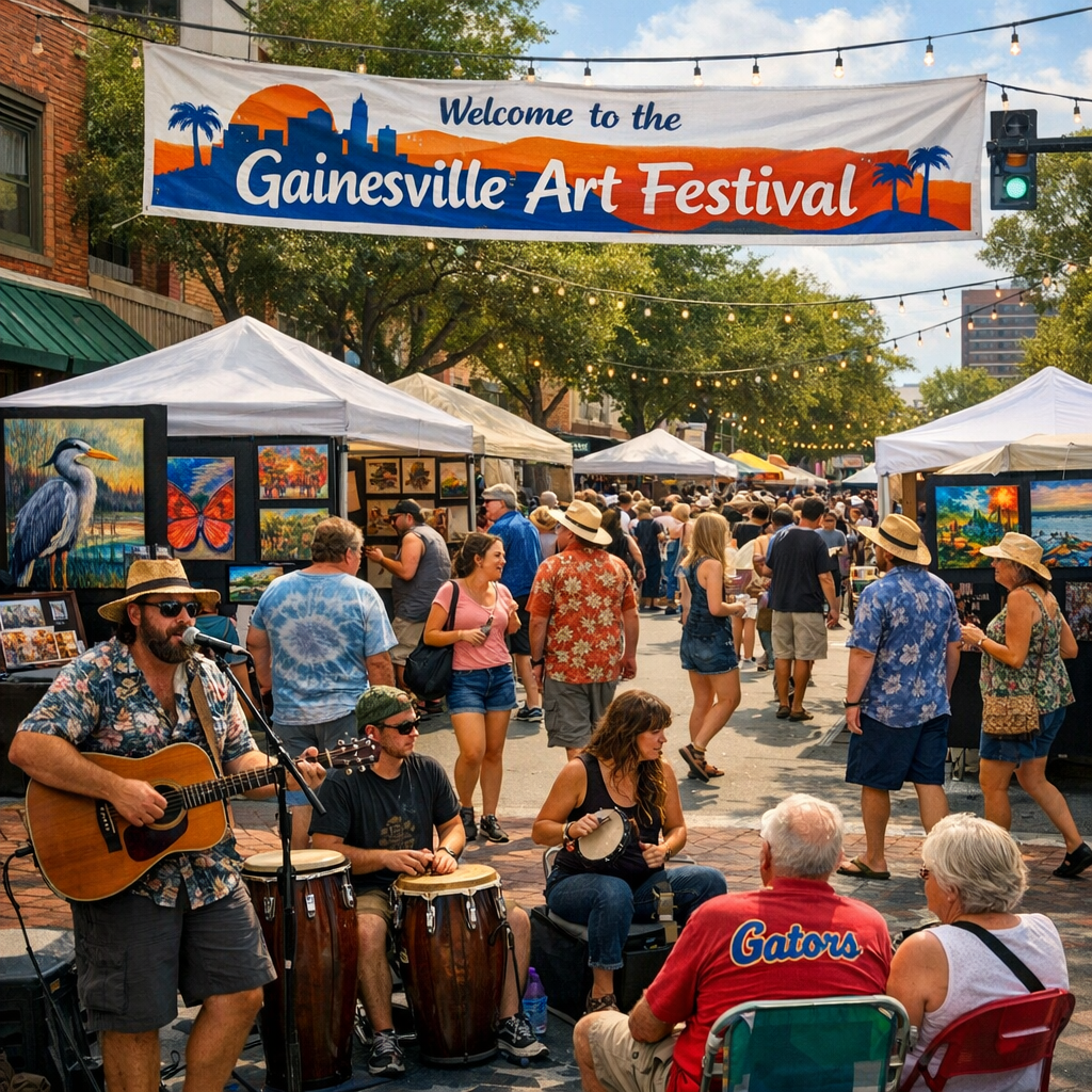 Gainesville’s Vibrant Arts and Culture Scene: A Year-Round Celebration
