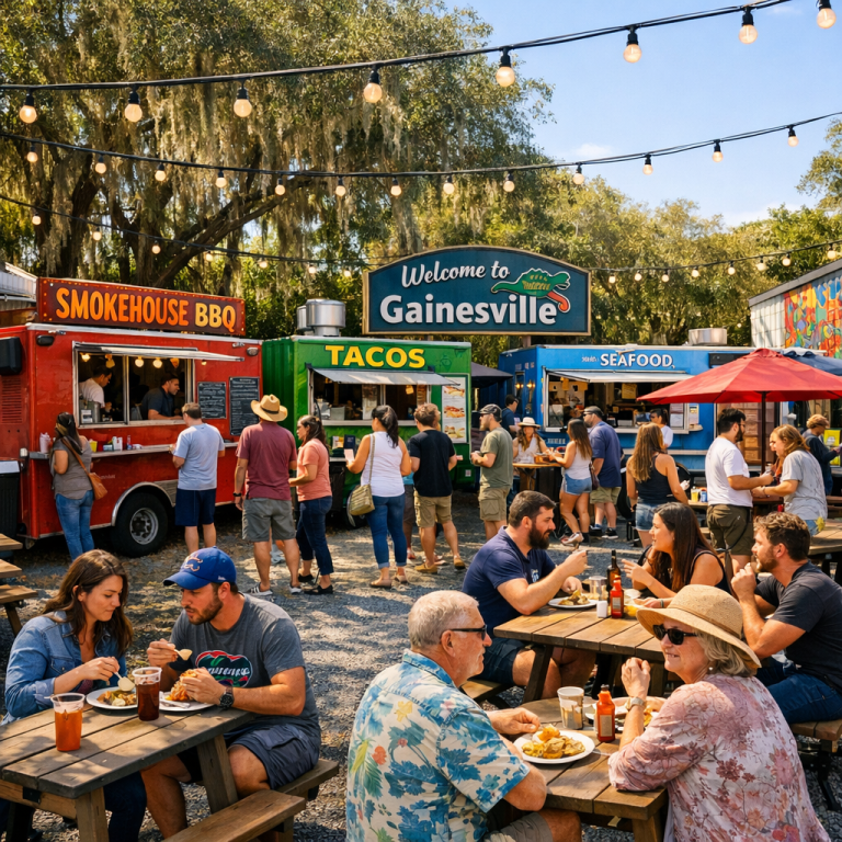 Gainesville’s Culinary Scene Flourishes with New Eateries and Food Trucks